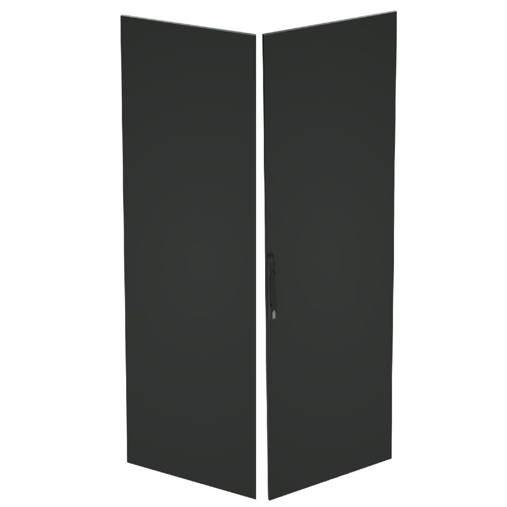 Дверь двойная сплошная IT-CQE 1800x600, RAL9005
