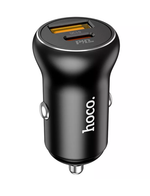 Автомобильное З/У Smooth road PD30W+QC3.0 car charger - black