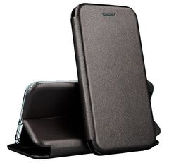 Чехол-книжка из эко-кожи Deppa Clamshell для Samsung Galaxy S21 FE (Черный)