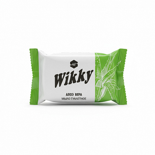 Мыло Wikky "Алоэ Вера" 75гр/90шт
