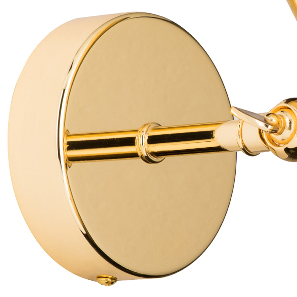 816611 Бра DUMO 1х40W E14 ЛАТУНЬ/ЗОЛОТО