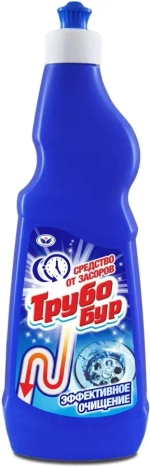Средство для чистки канализац. труб Трубобур 500мл