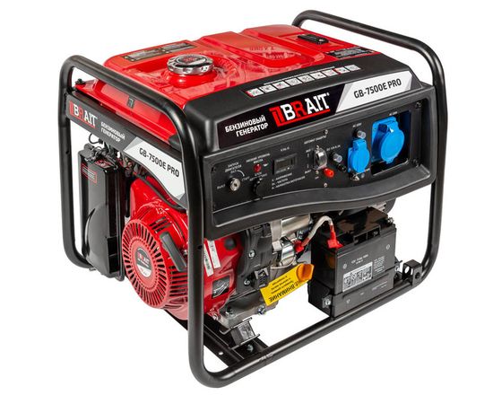 Бензиновый генератор "BRAIT" GB-7500E PRO