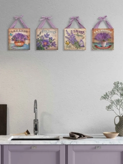 Панно на стену для интерьера 4 шт