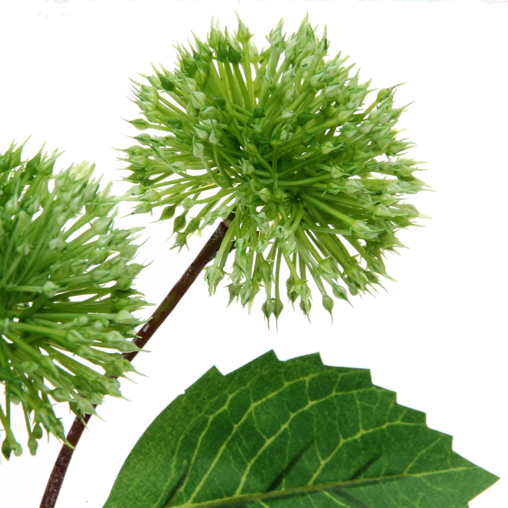 Цветок искусственный «Natur» 50см Каштан зеленый