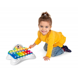Chicco - Ксилофон Rainbow Cymbals 3 в 1 со светом и звуком 98191