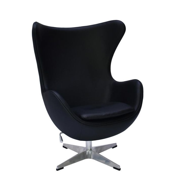 Кресло EGG CHAIR чёрный Bradex Home FR 0808