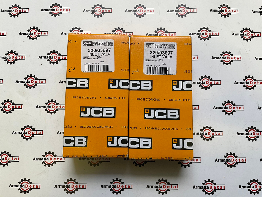 Клапан впускной jcb 3cx/4cx 320/03697, 320/03520, 320/03612