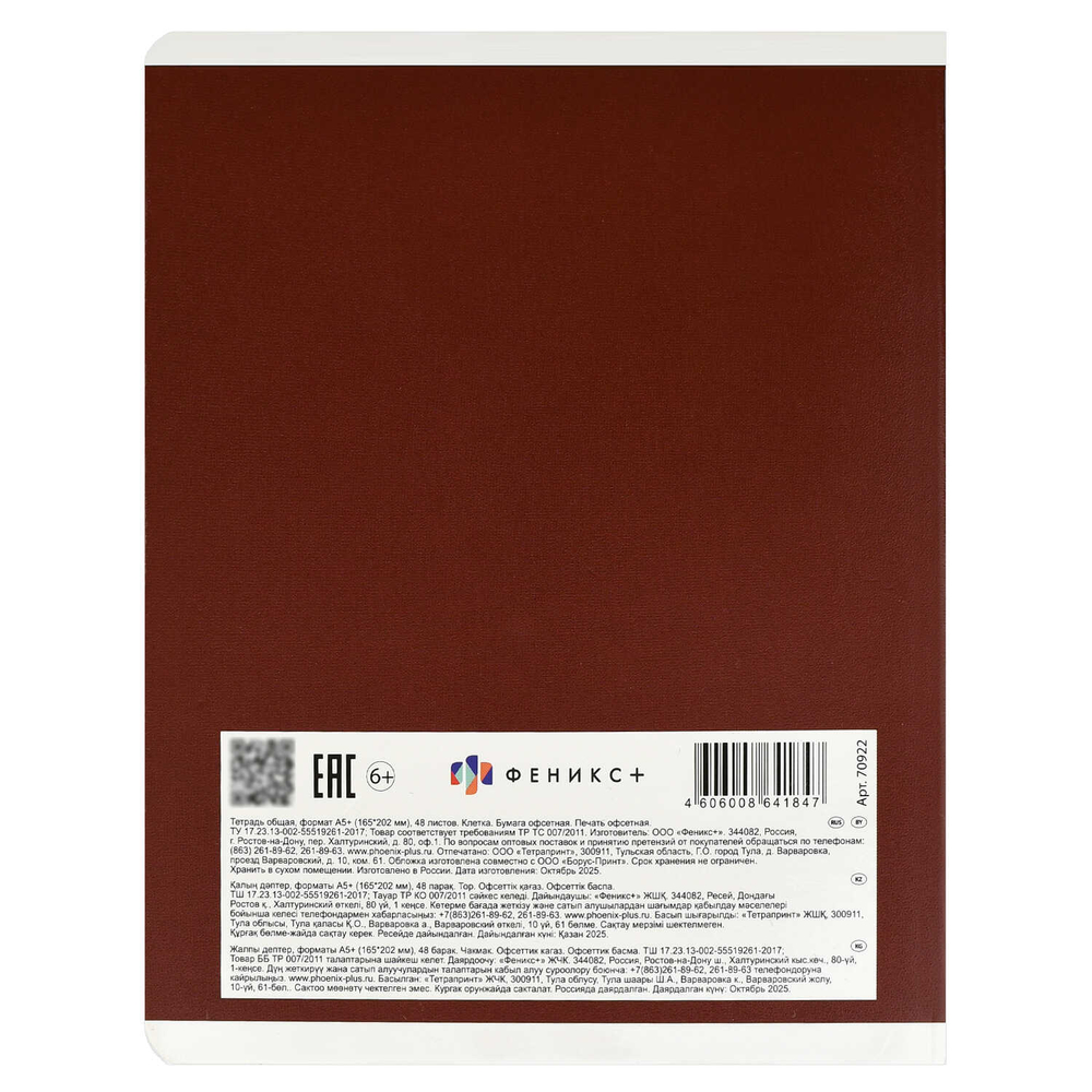 Тетрадь, 48 л, клетка, СОВРЕМЕННЫЕ КОТЫ А5