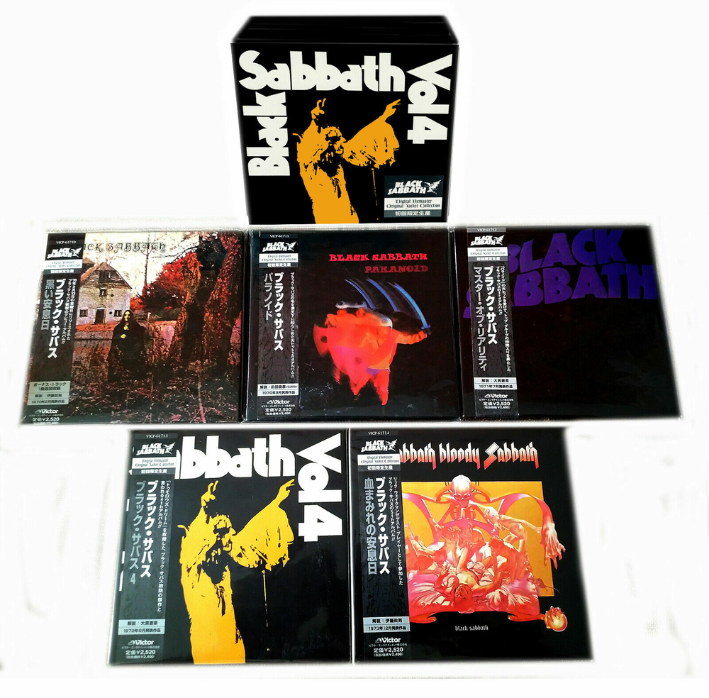 Комплект / Black Sabbath (5 Mini LP CD + 2CD + Box)