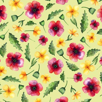 Желтое поле