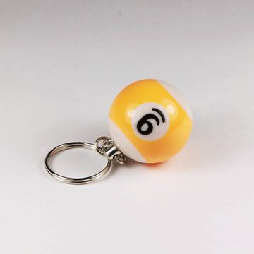 Брелок Шар "9" (желтый)