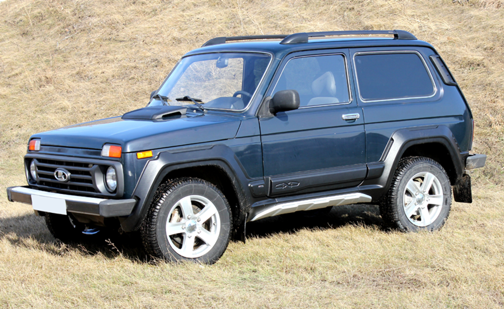 Декоративные накладки кузова Нива 4х4/Легенд "OFFROAD" (3дв/5дв)