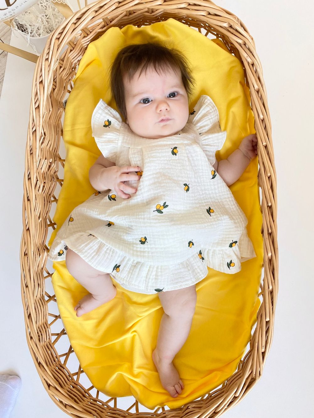 Платье + трусики "Лимончик"