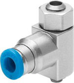 GRLA-M5-QS-3-LF-C Дроссель с обратным клапаном