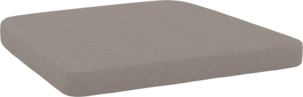 Кресло пластиковое с подушками Siesta Contract Portofino, черный, светло-коричневый