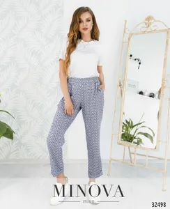 Брюки 1086-джинс Minova