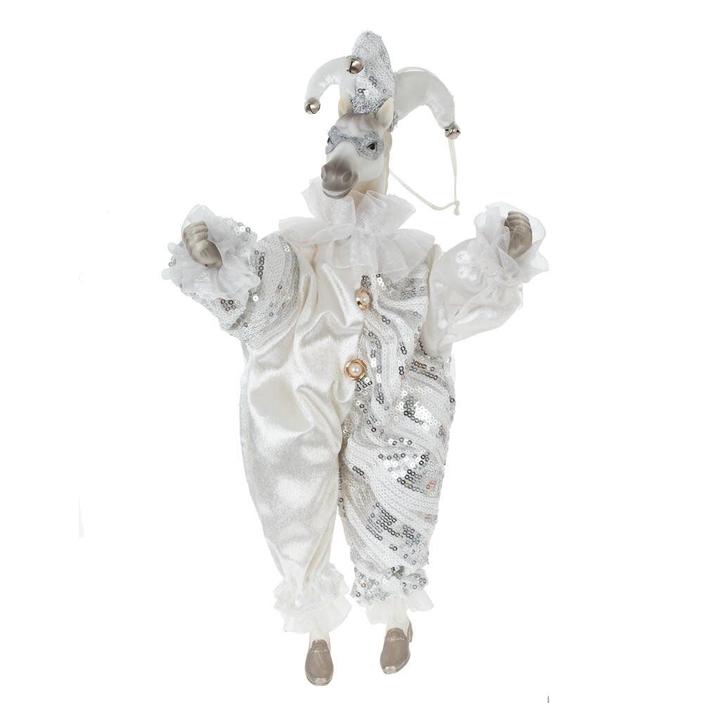 GAEM Игрушка набивная подвес "Лошадь-клоун", L15 W9 H37/24 см