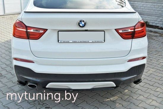 Накладка на бампер задний для BMW X4 F26 M-Pack 14-17