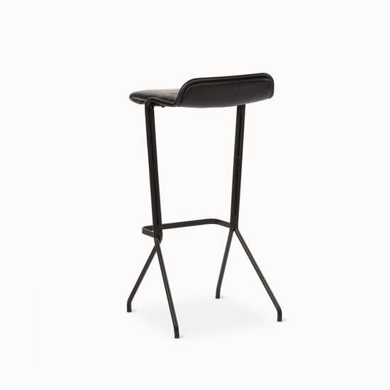 Барный стул Gland металлический, сиденье экокожа
