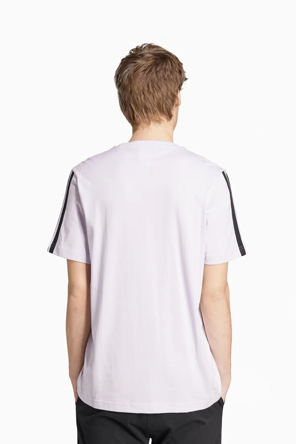 Футболка adidas 3-Stripes Tee - фиолетовый