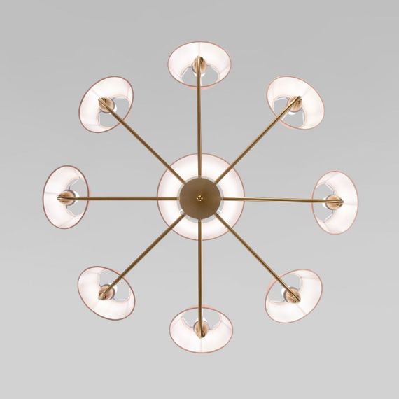 Подвесная люстра Eurosvet Milos 60154 латунь