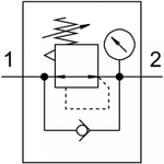 Регулятор давления Festo LR-1-D-MAXI