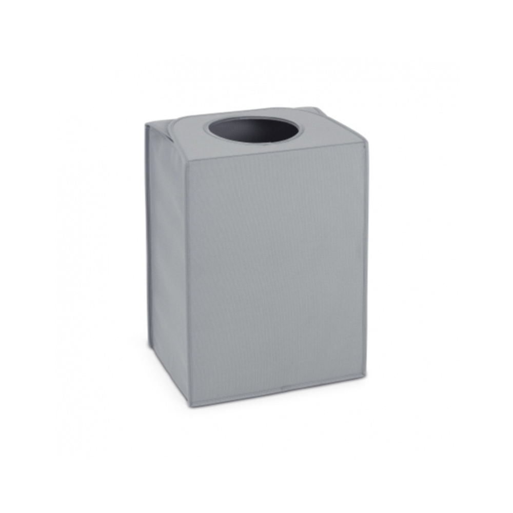 Сумка для белья Brabantia прямоугольная темно-серая вид спереди