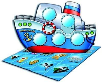 Наст. игра "Мозаика. Кораблик" (малышок)