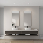 DK2452-WH Встраиваемый влагозащищенный светильник TRIM, 24 Вт LED 3000-4000-6500K, IP44, белый, алюминий, акрил