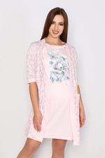 Пижама женская сорочка+халат КЖ 0223