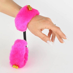 Наручники с бубенчиками, розовые