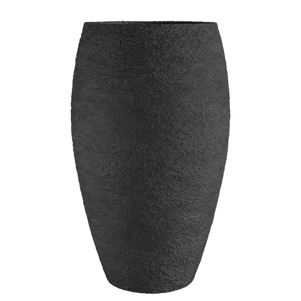 Кашпо OVAL BLACK MAX D41 H82