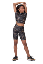 Кроп топ CROP TOP ACTIVE BLACK 568 VOLCANIC BLACK