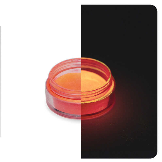 Люминофор КОРАЛЛОВЫЙ порошковый 10 грамм