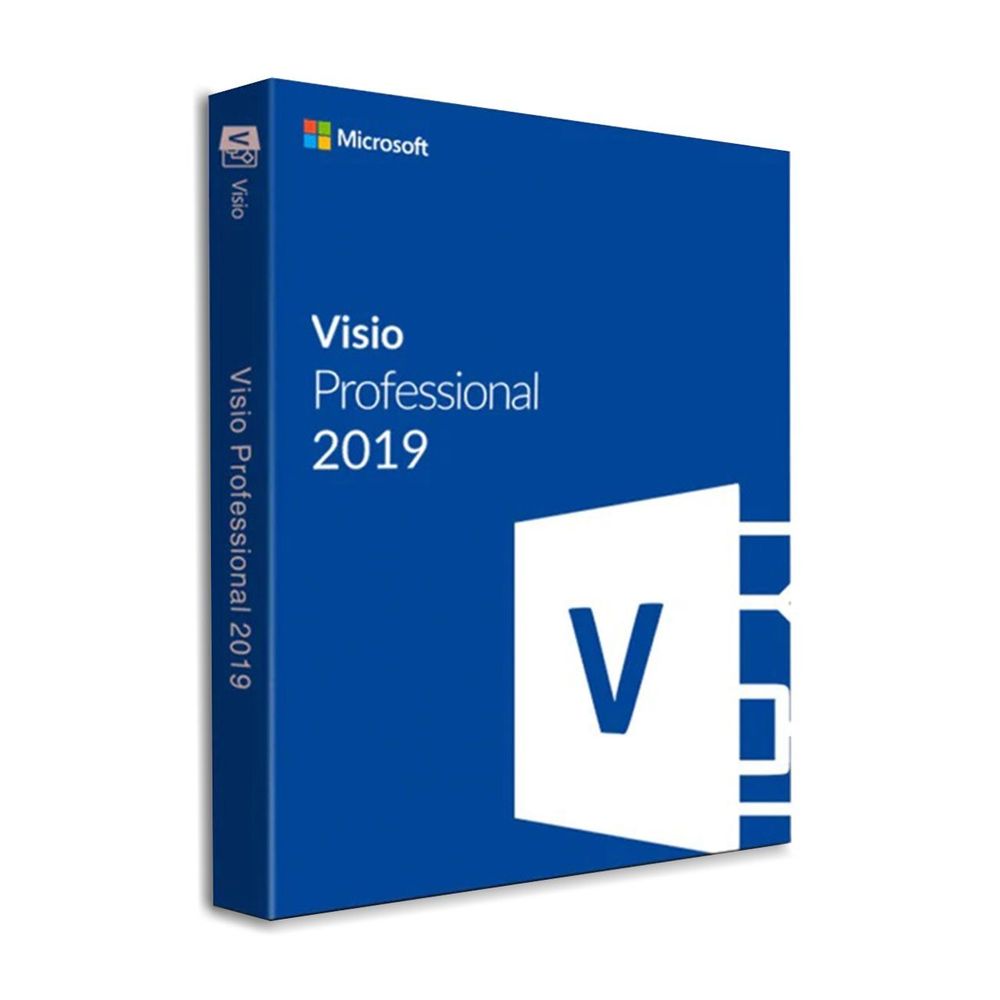 Microsoft Visio Professional 2019 32-bit/x64 Russian (бессрочная лицензия BOX)