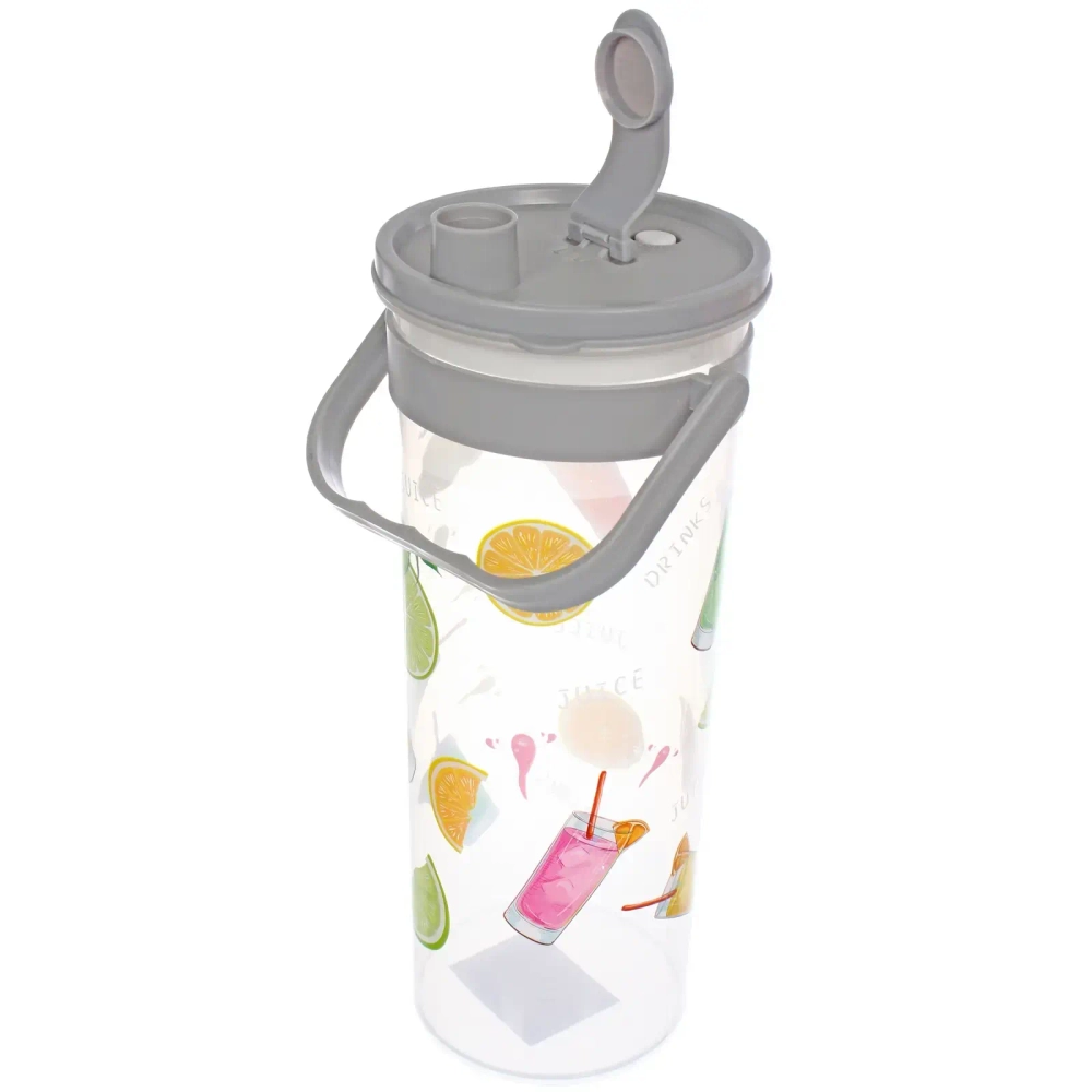 Кувшин пластиковый 2л «Летний зной» в наборе с 4-мя кружками 300мл