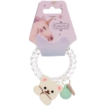 Резинка для волос силиконовая «Salon Bon Bon», мишка, микс 5 цветов, d-5,5см, ( подвес единорог)●