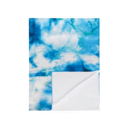 Пляжное покрывало белое с принтом DOREANSE 804