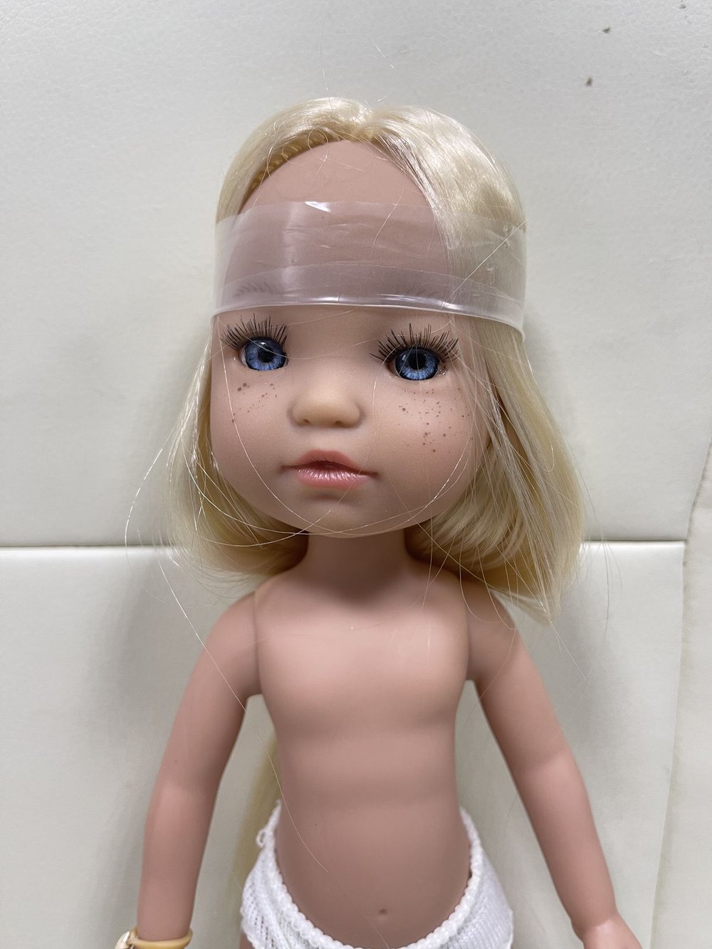 Уценка. Кукла для девочки виниловая 35см без одежды