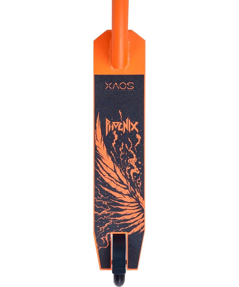 Самокат трюковый XAOS Phoenix Orange 100 мм