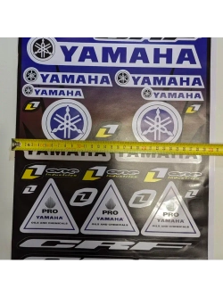 Лист наклеек для стикербомбинга мотокросс