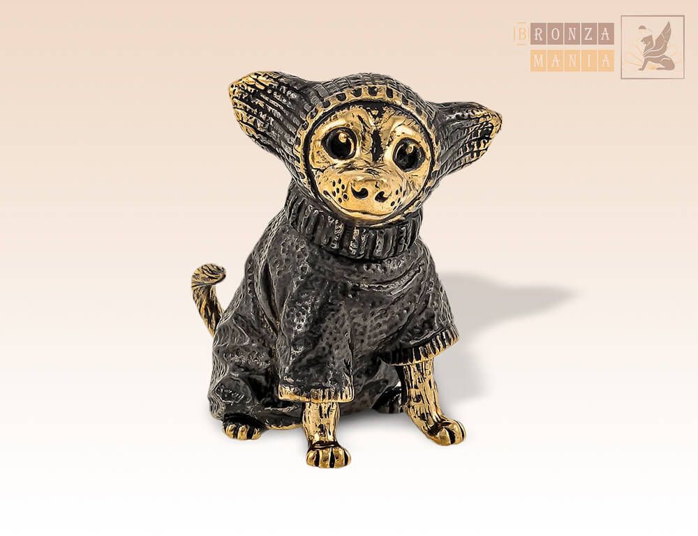 фигурка Собака Чихуахуа в костюме