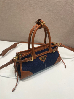Prada Bonnie Leather Mini Handbag 23 cm