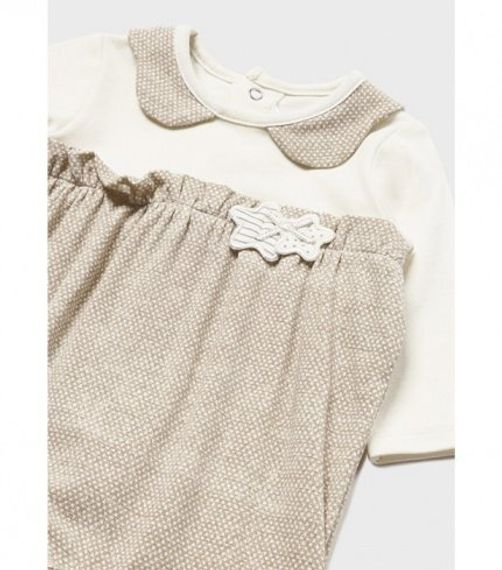 Комбинезон для девочки Mayoral Newborn Бежевый