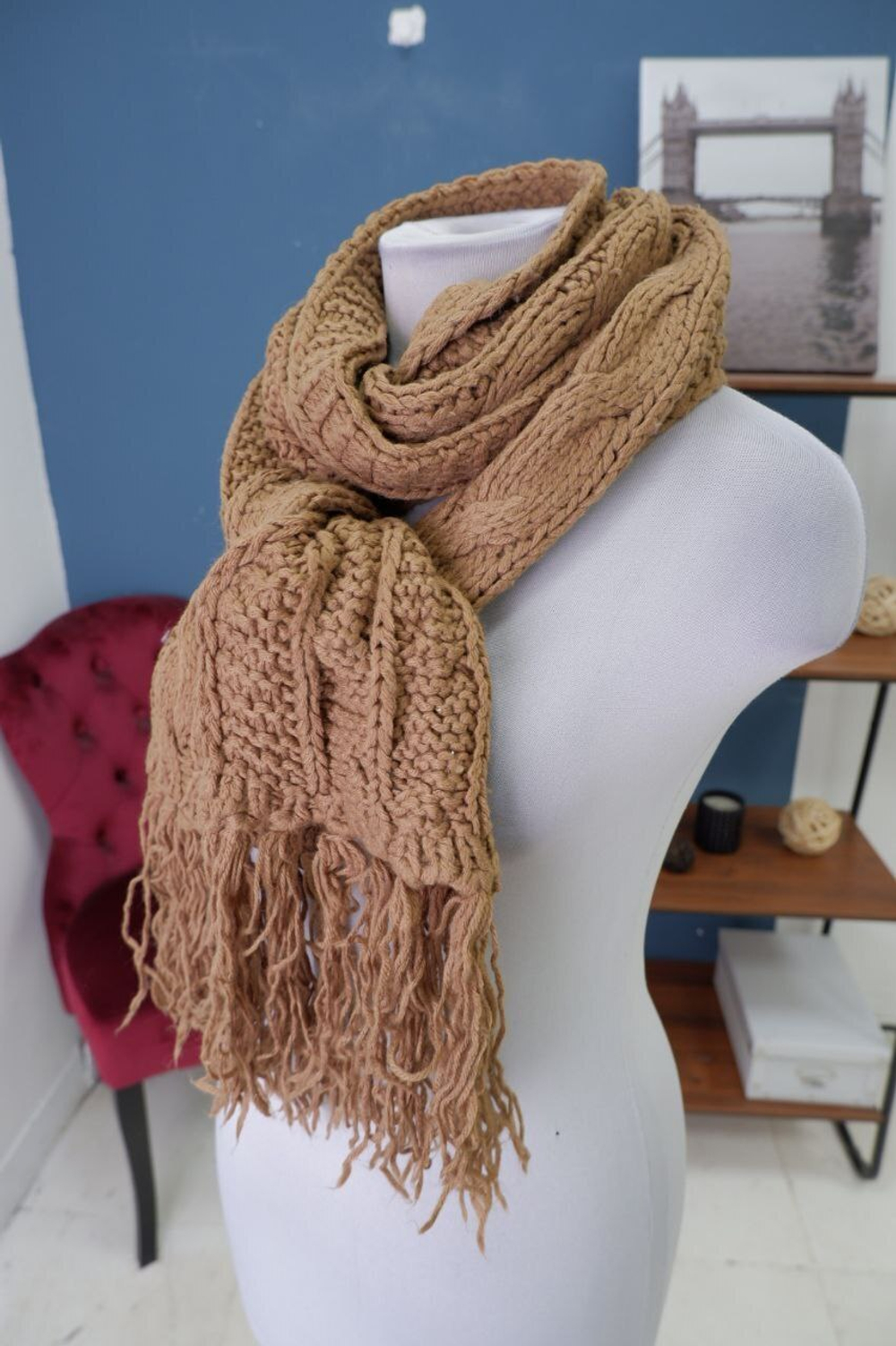 Шарф Fornarino длинный, новый