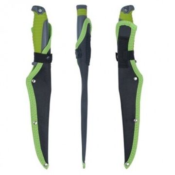 Нож HL Fillet Green+Grey, клинок 20,2 см