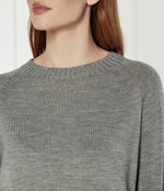 Хлопковый свитер Max Mara Leisure - серый(263661586)