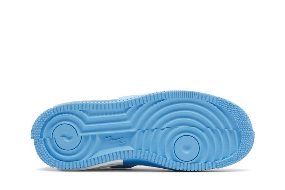 Кроссовки Nike Air Force 1 Low Fontanka "University Blue" (Женская размерная сетка)