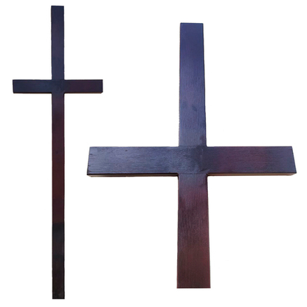 Крест сосновый  "Католический" 210 см